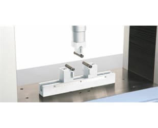 Wide range of 3-point bend test fixtures