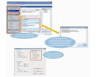 Measurement Assistant Function Allows Preparing an SOP to Ensure Measurements Are Always Performed Using the Same Conditions and Procedures