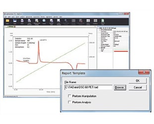 Software enables easy operation for everything from measurements to data analysis.
