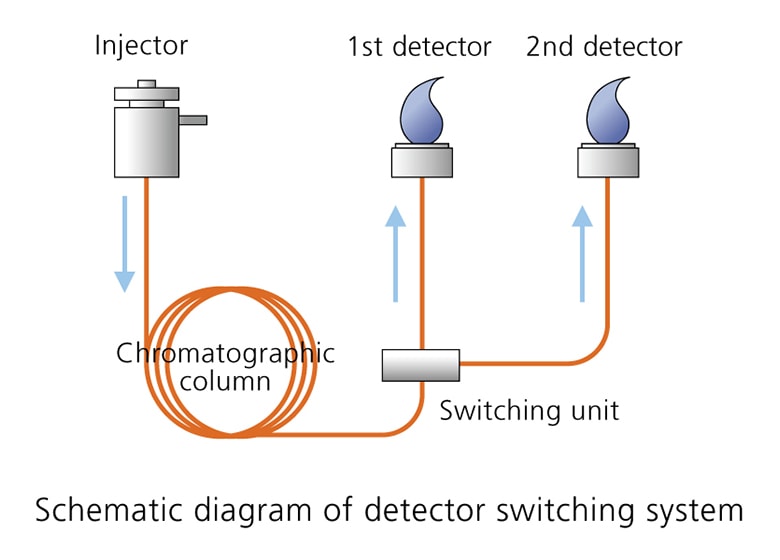 Detector switching system