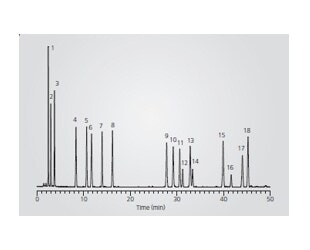 High retentivity, lower column back pressure, high inertness